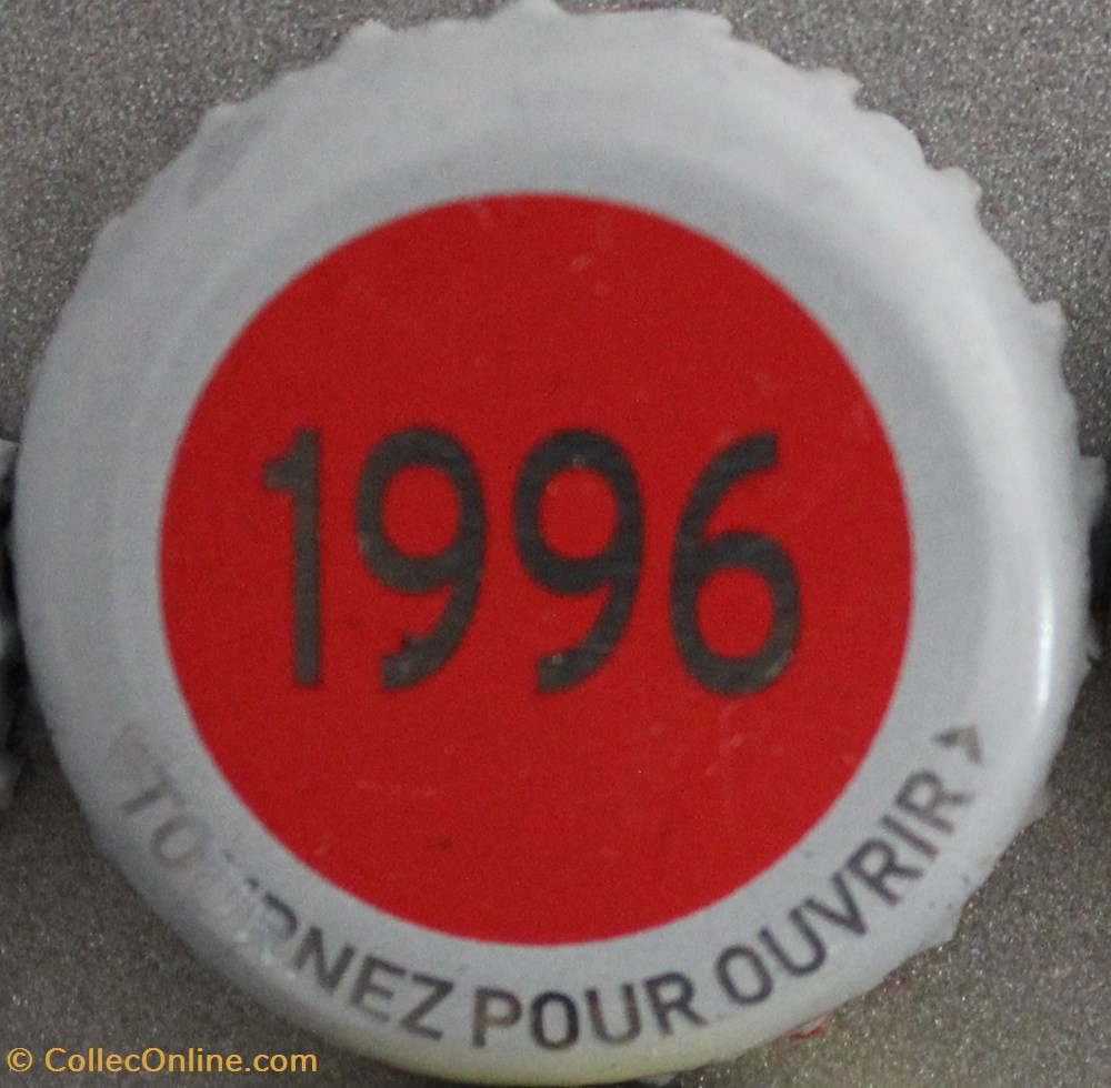Série grise 1996 capsules muselets biere france serie grise 1996