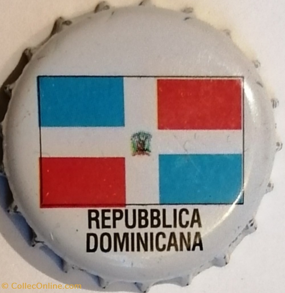 capsules muselets soda et autres boisson valfrutta republique dominicaine