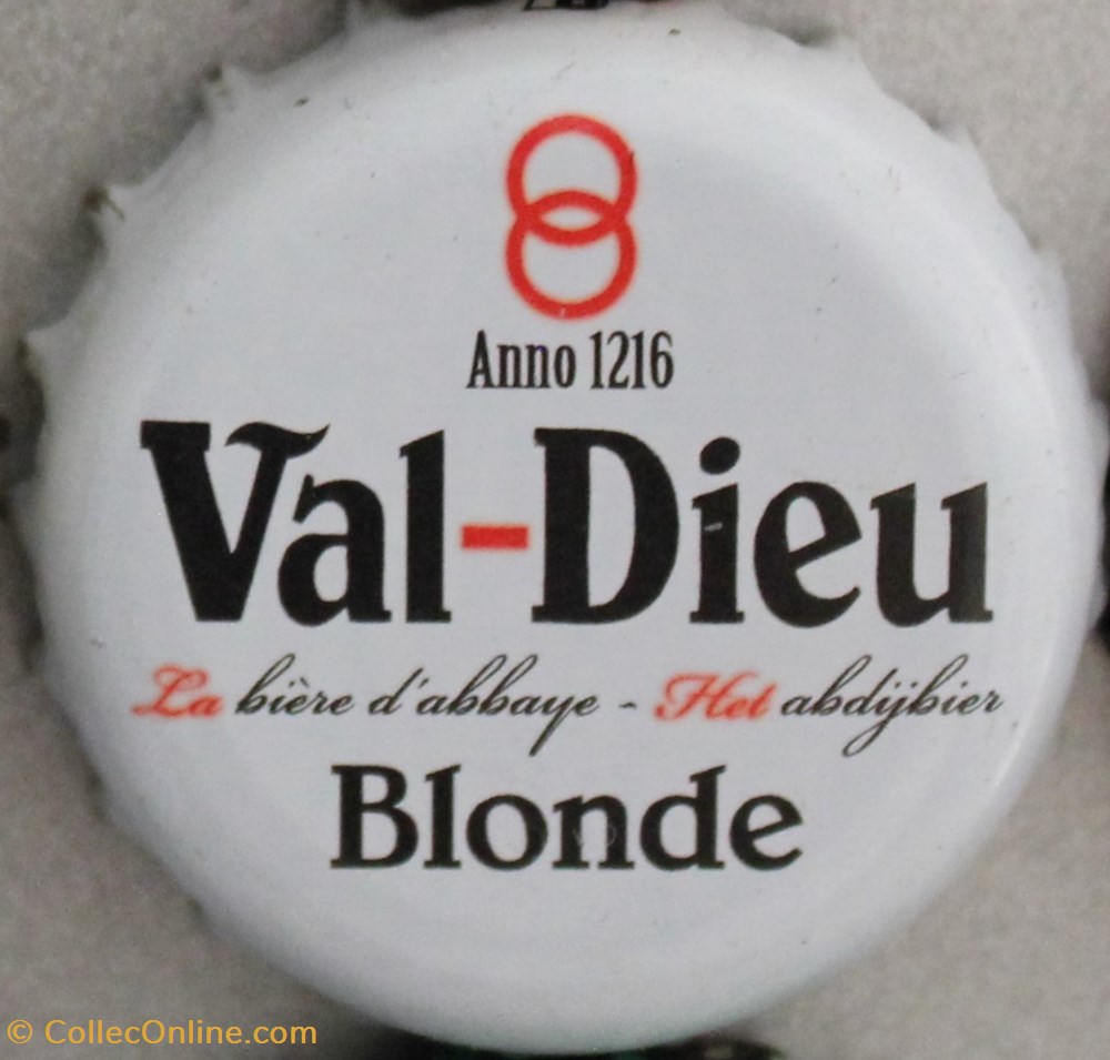 VAL-DIEU capsules muselets biere belgique val dieu