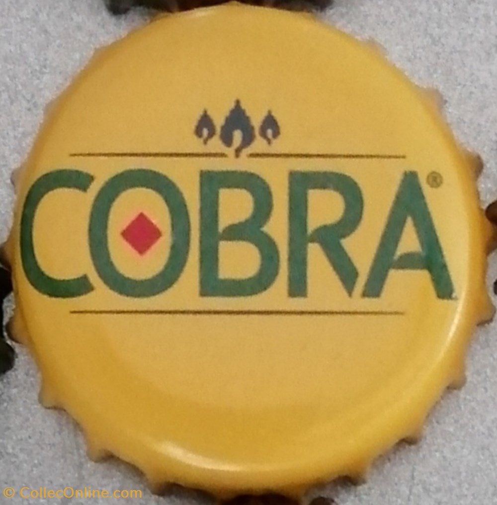 COBRA capsules muselets biere royaume uni cobra