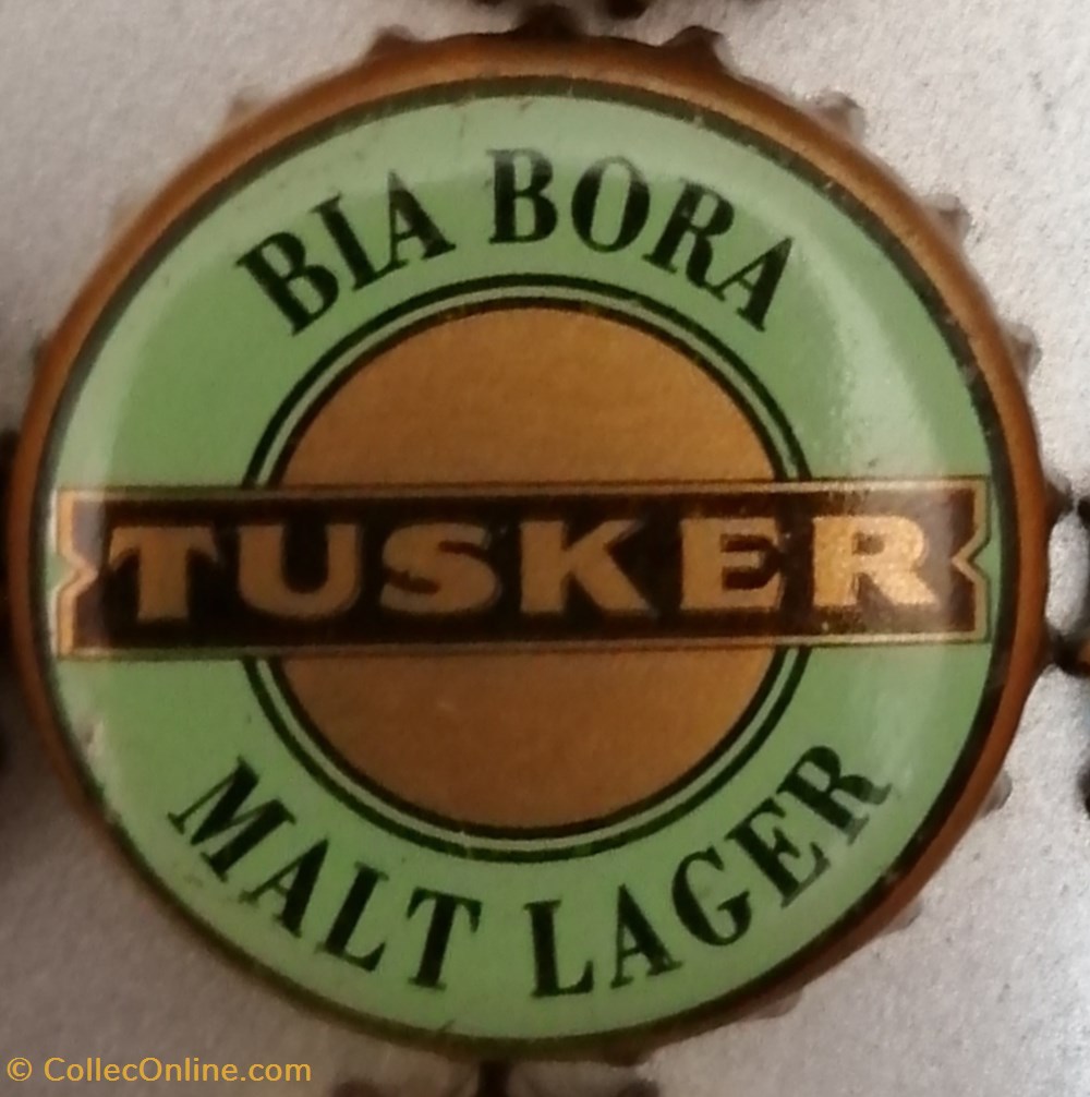 capsules muselets biere kenya tusker