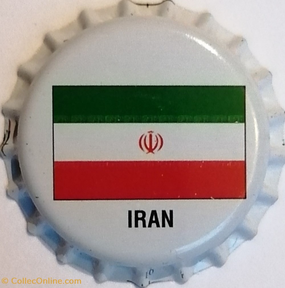 VALFRUTTA Iran capsules muselets soda et autres boisson valfrutta iran
