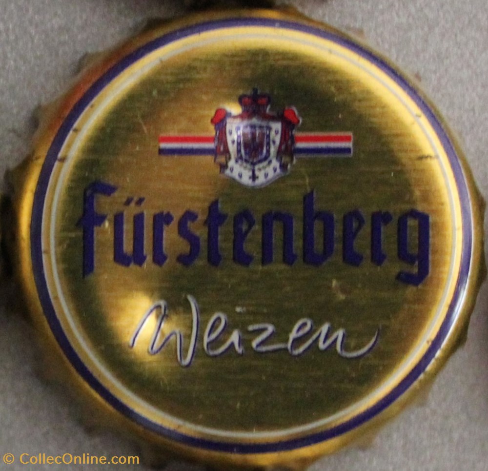 FÜRSTENBERG capsules muselets biere allemagne furstenberg