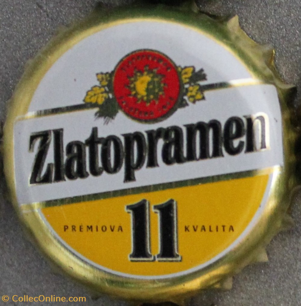 ZLATOPRAMEN capsules muselets biere republique tcheque zlatopramen