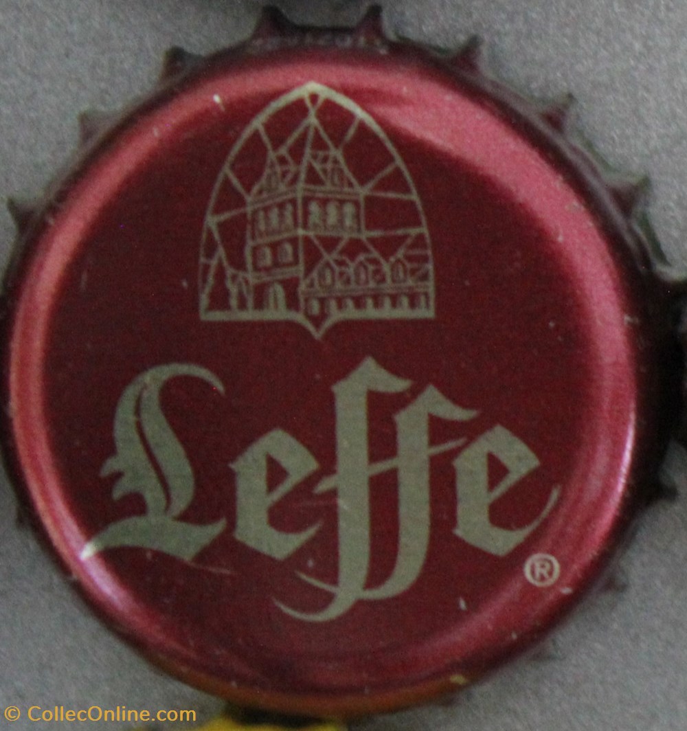 LEFFE capsules muselets biere belgique leffe