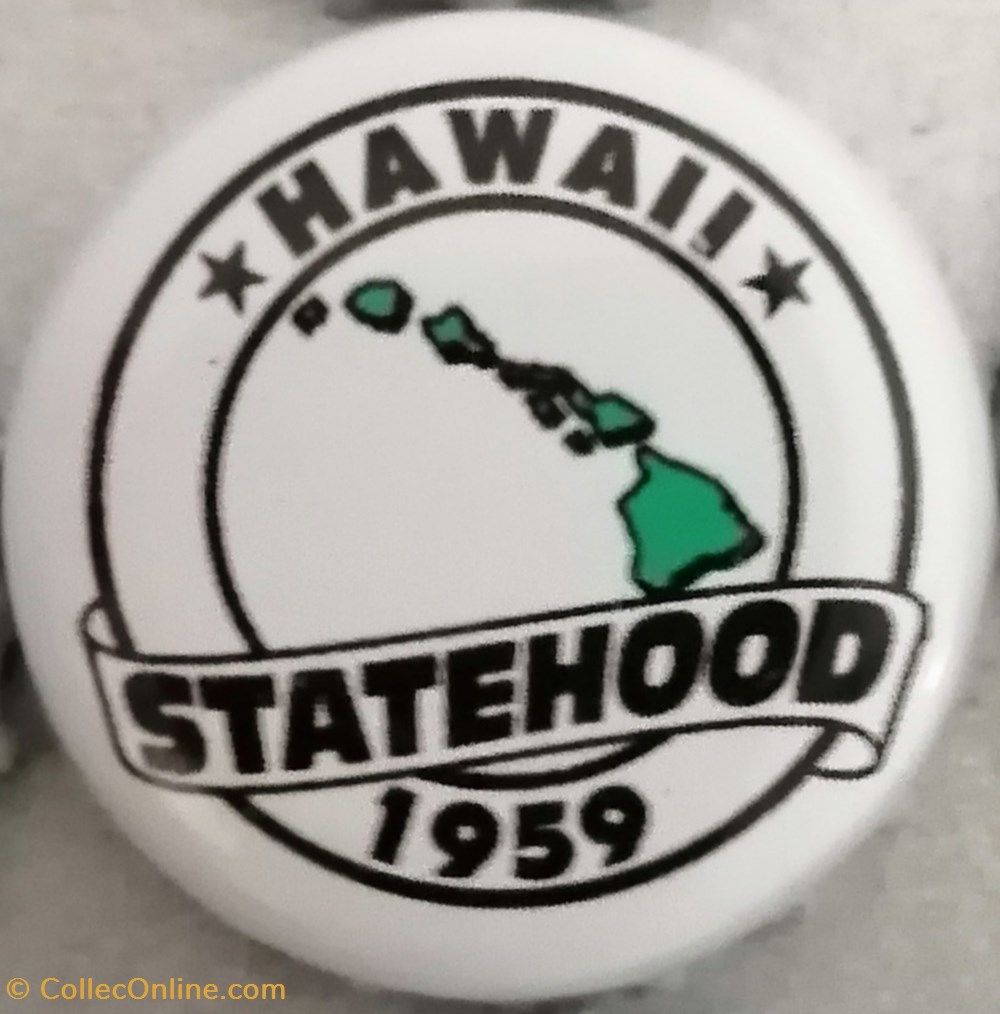capsules muselets biere statehood blanche serie etats us hawaii usa