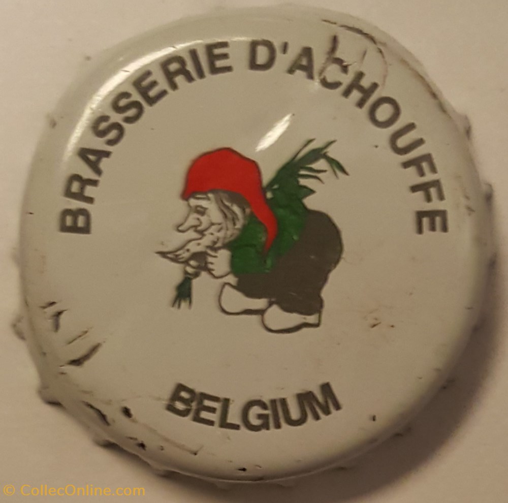 capsules muselets biere belgique chouffe