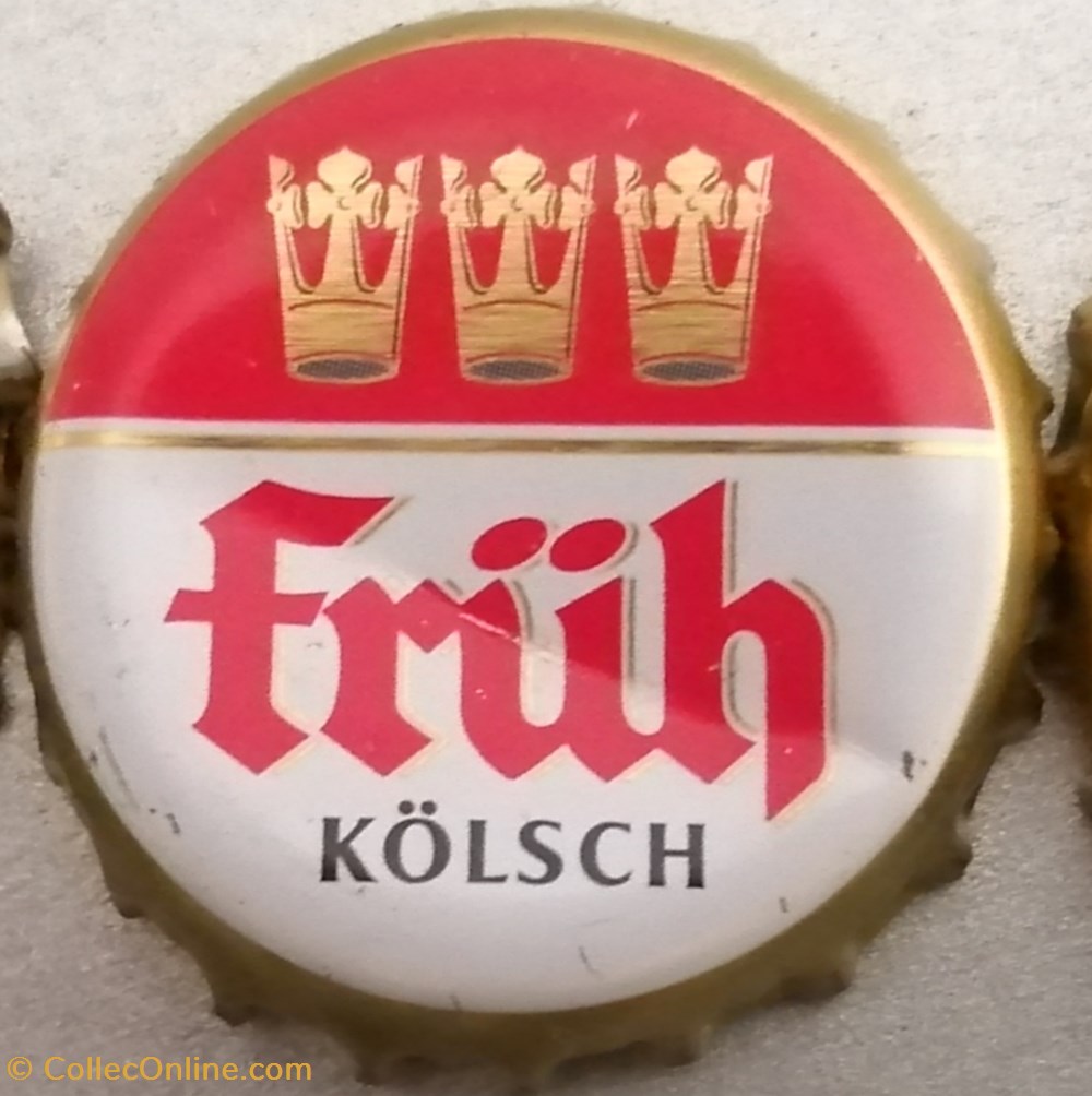 FRUH KOLSCH capsules muselets biere allemagne fruh kolsch