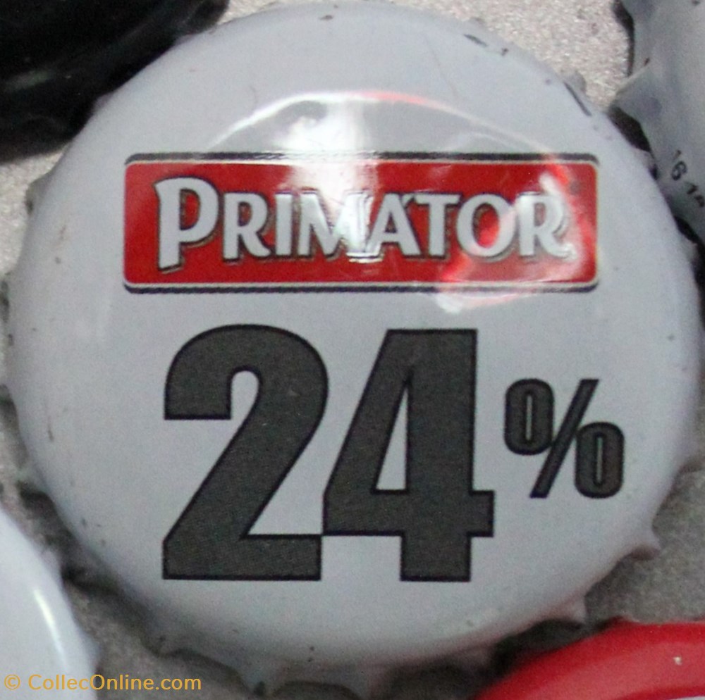 PRIMATOR capsules muselets biere republique tcheque primator