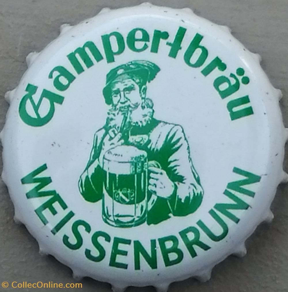 GAMPERTBRÄU capsules muselets biere allemagne gampertbrau