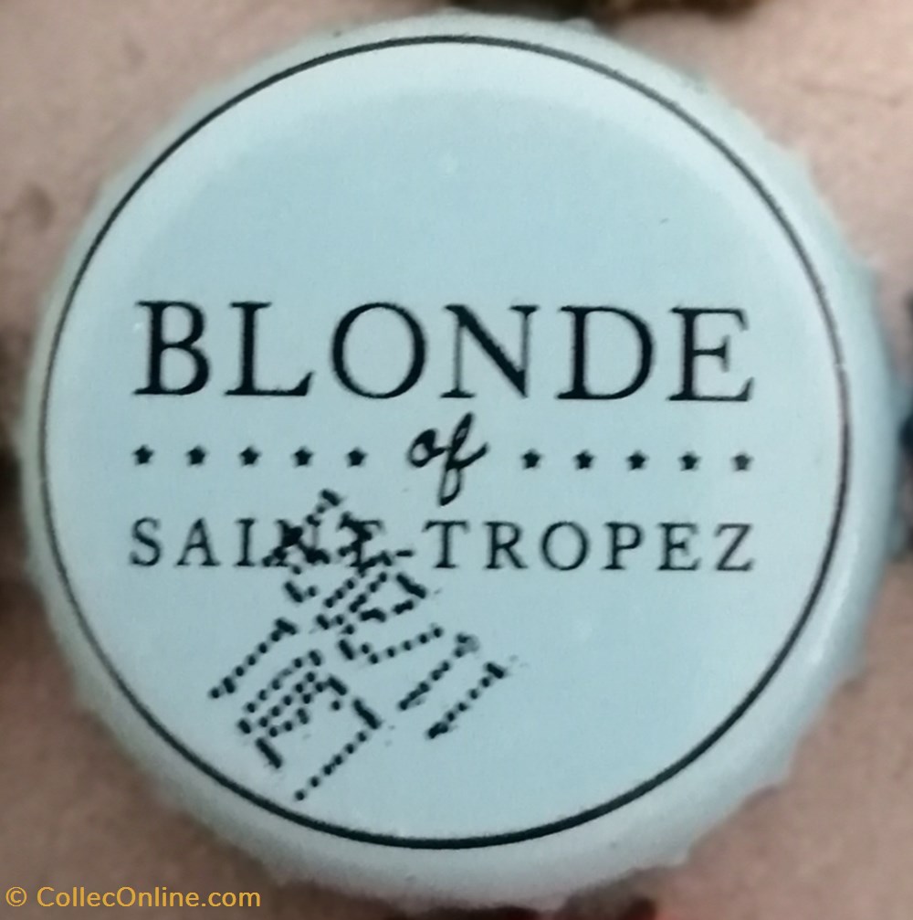 capsules muselets biere france blonde de st tropez