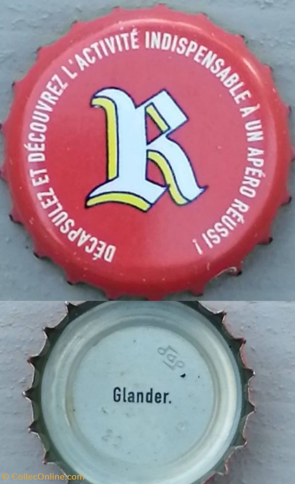 REBELLE rouge capsules muselets biere france rebelle rouge