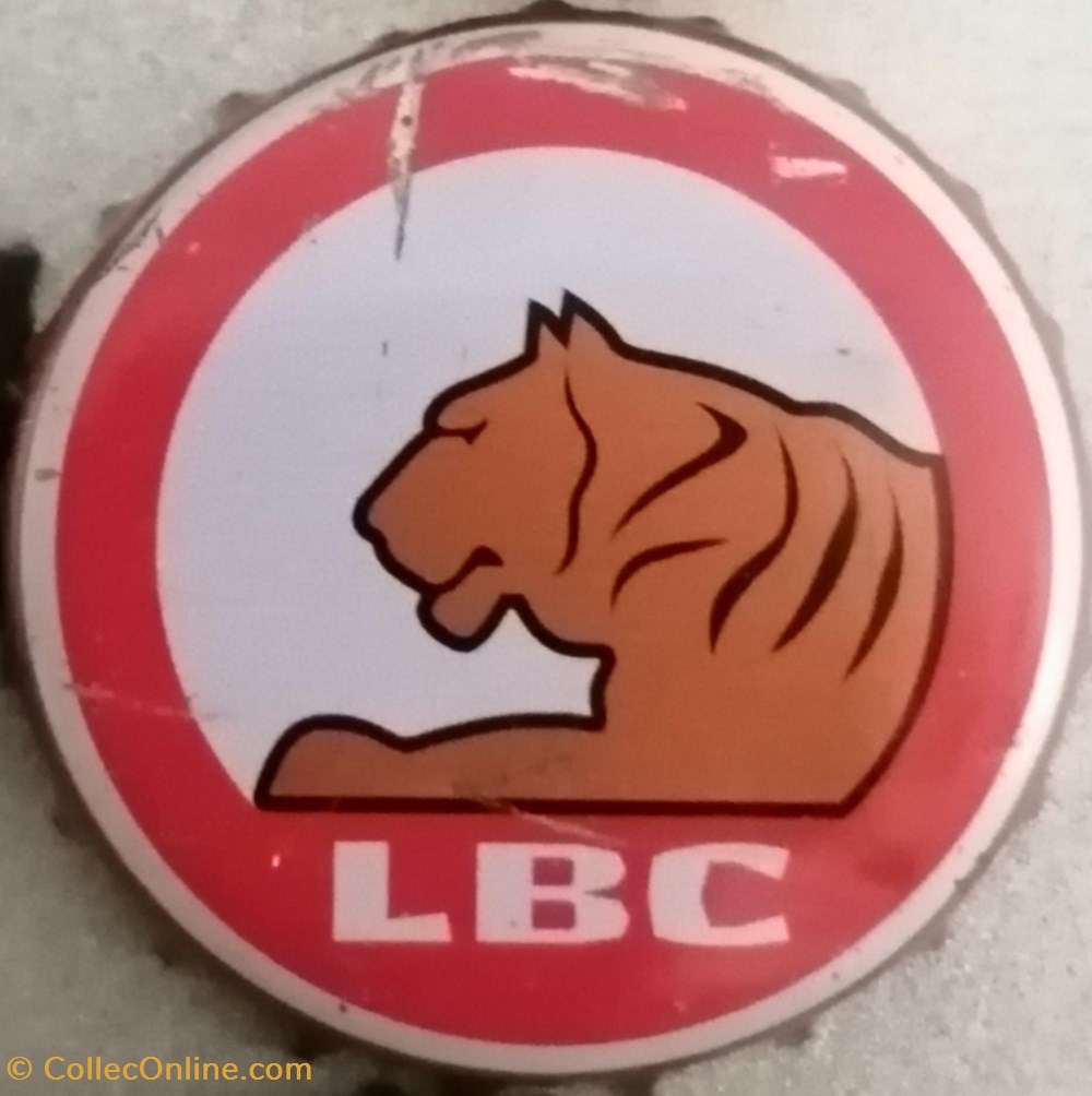 LBC capsules muselets biere laos lbc