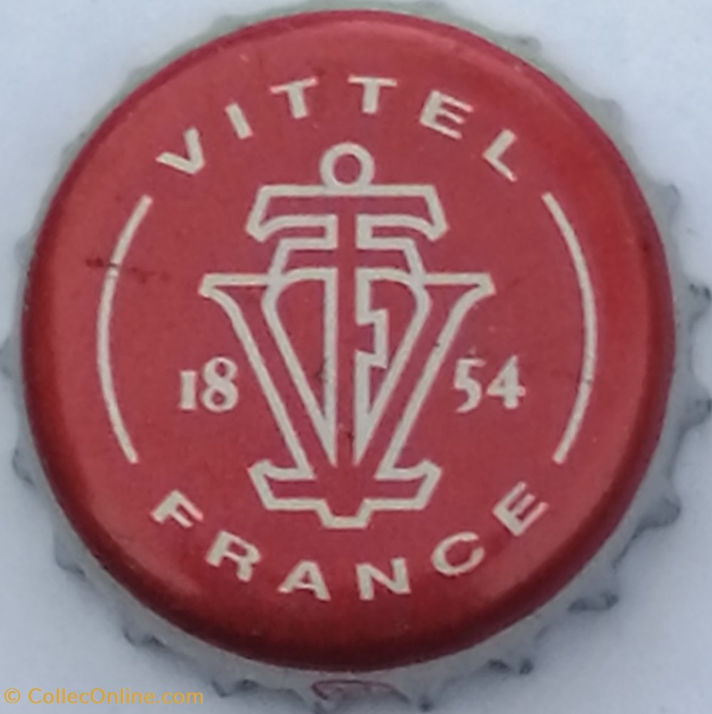 VITTEL capsules muselets eau minerale vittel