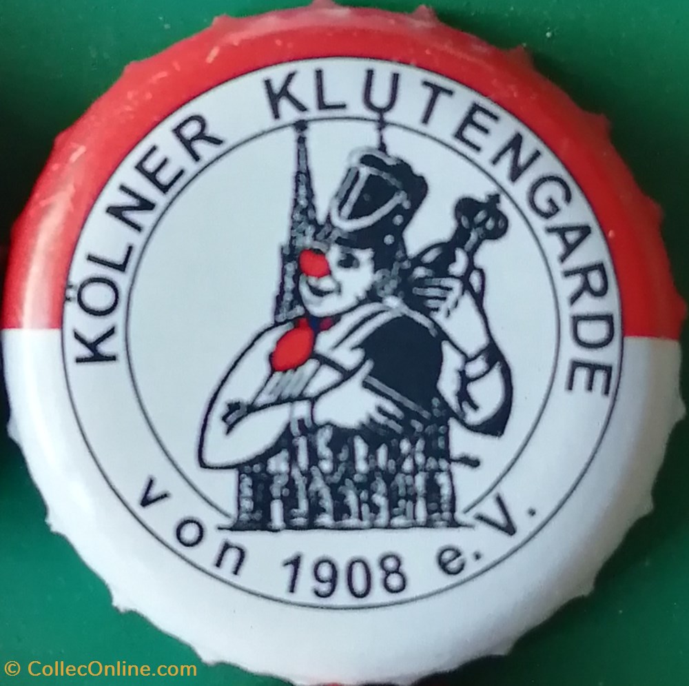 GILDEN KOLSCH rouge Blanche série karneval 2015 garde église nez rouge Allemagne capsules muselets biere gilden kolsch rouge blanche serie karneval 2015 garde eglise nez rouge allemagne