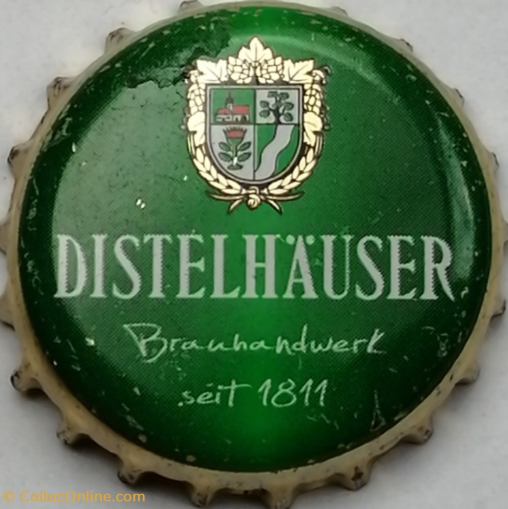 DISTELHAUSER capsules muselets biere allemagne distelhauser