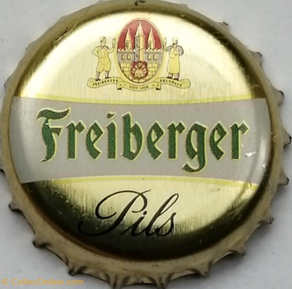 FREIBERGER capsules muselets biere allemagne freiberger