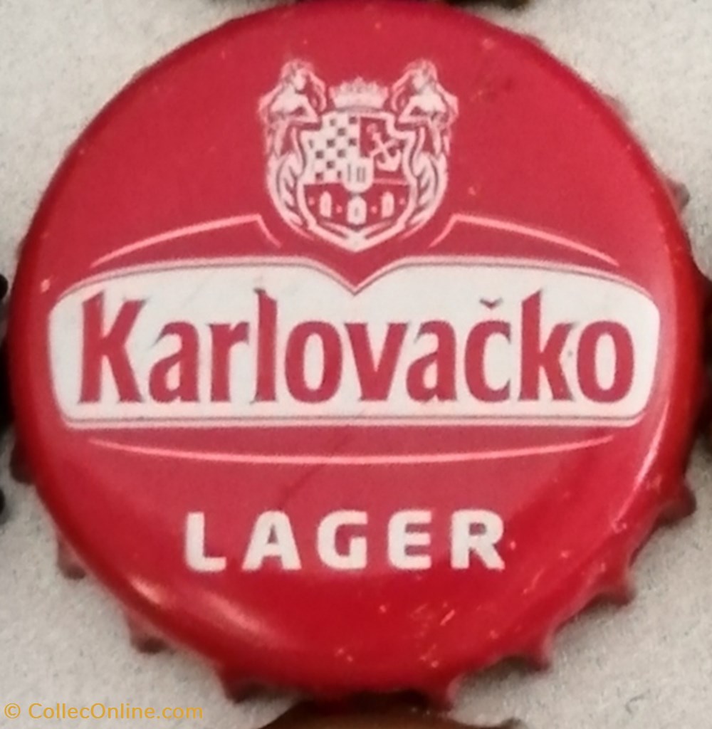 KARLOVACKO capsules muselets biere croatie karlovacko