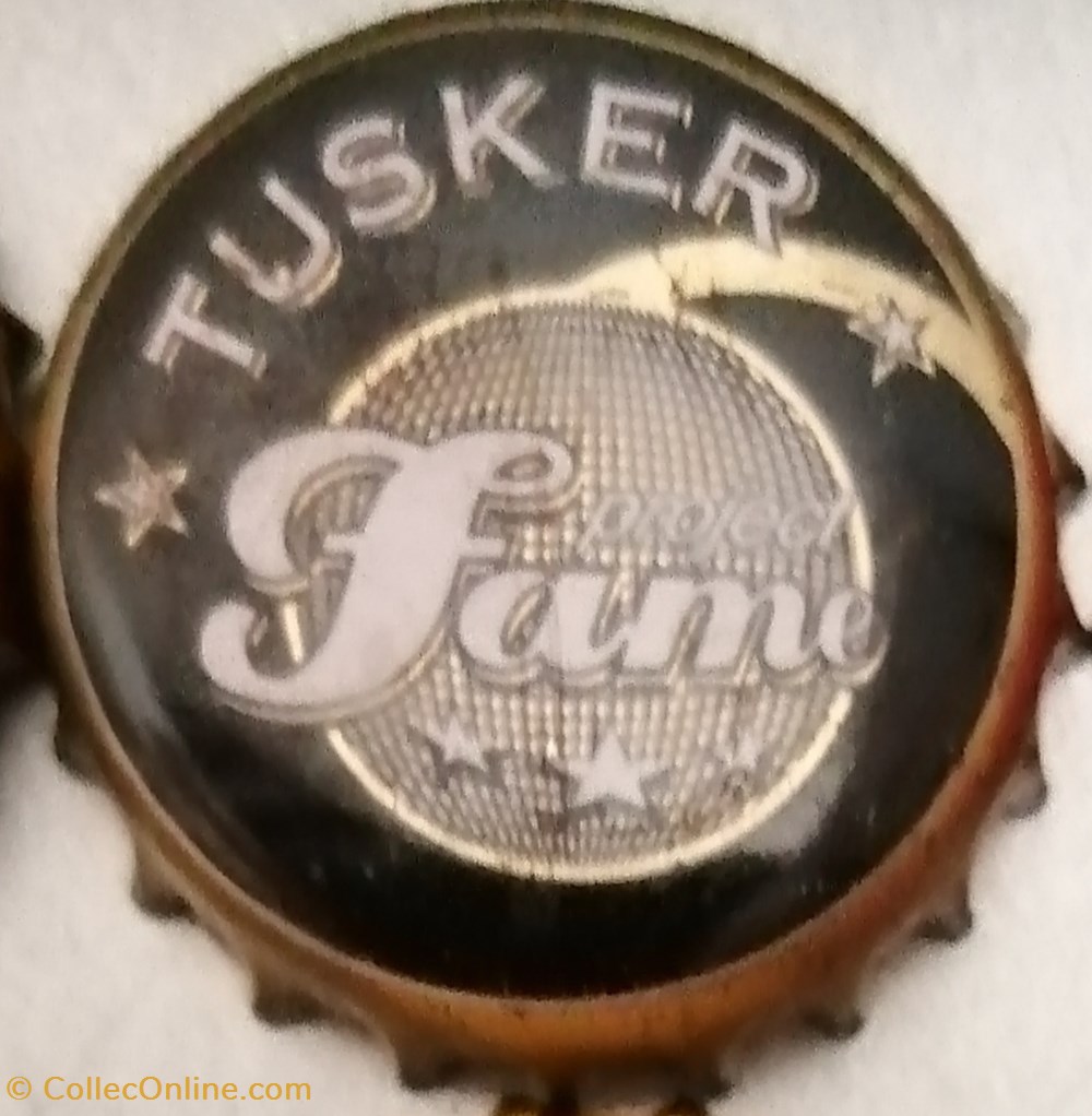 TUSKER capsules muselets biere kenya tusker