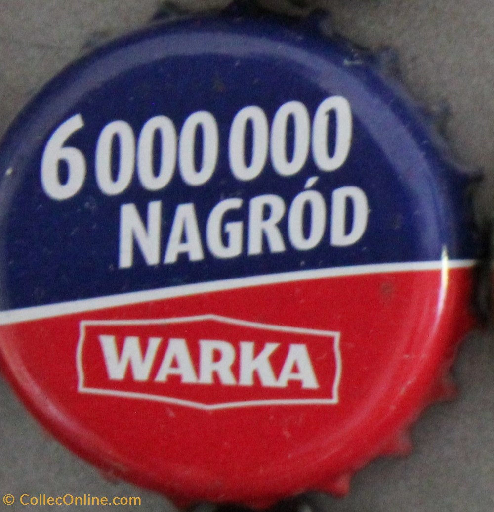 WARKA capsules muselets biere pologne warka