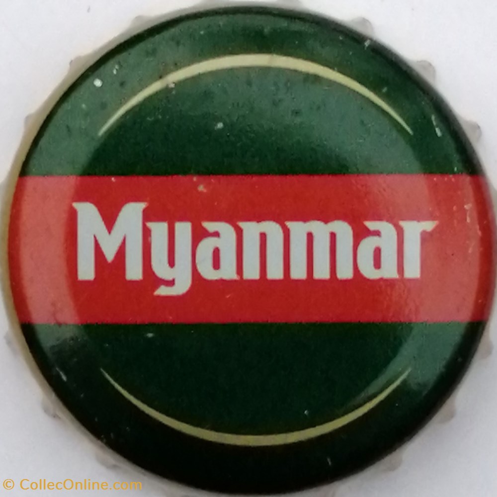 MYANMAR capsules muselets biere birmanie myanmar