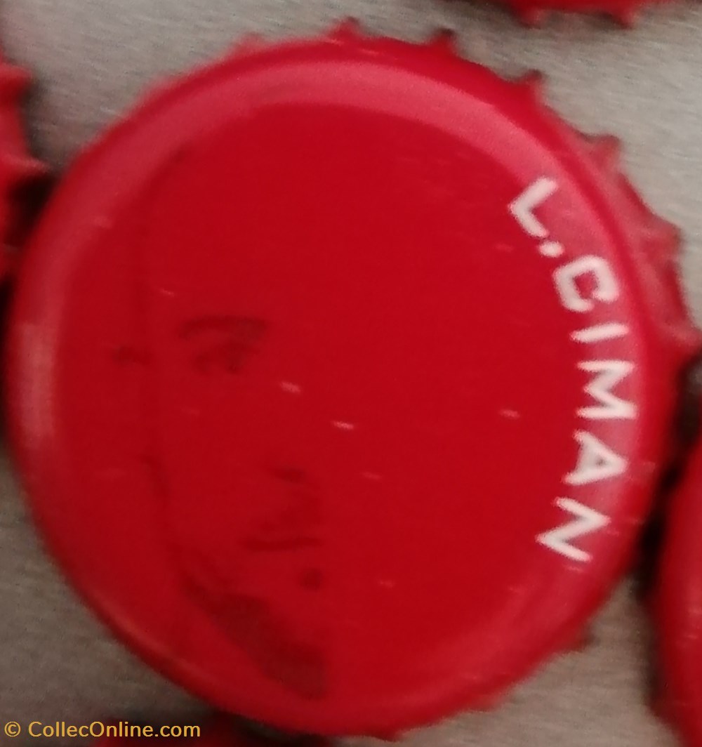 capsules muselets biere jupiler diables rouges l ciman belgique