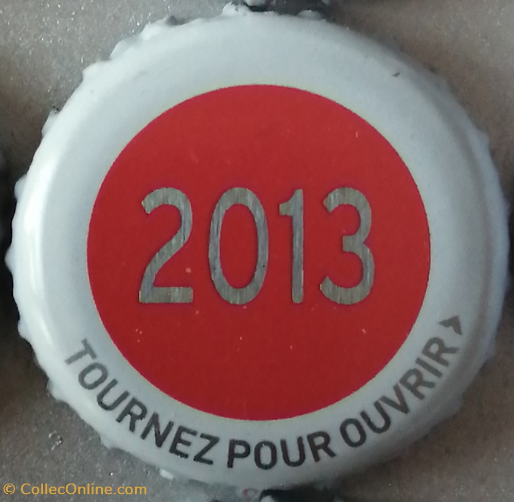 Série grise 2013 capsules muselets biere france serie grise 2013