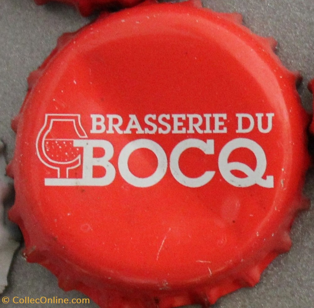 BOCQ capsules muselets biere belgique bocq