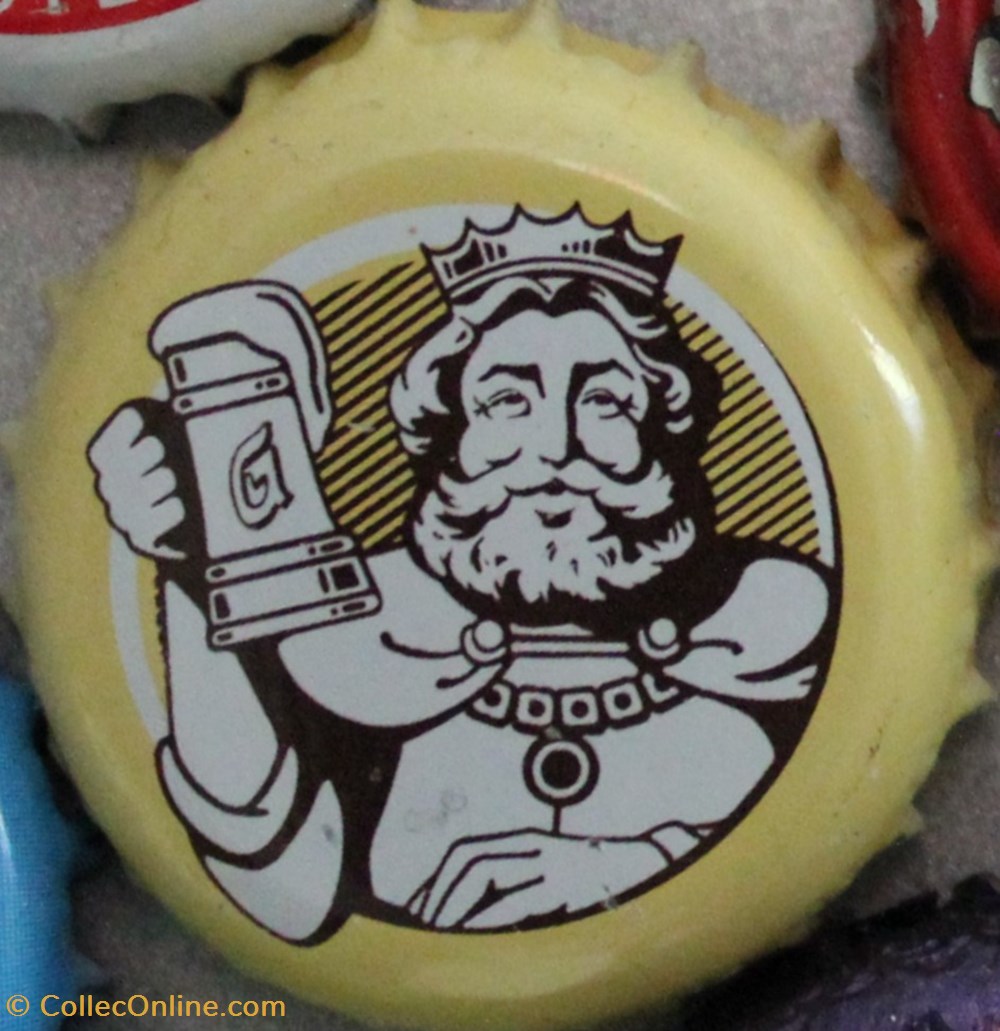 GAMBRINUS capsules muselets biere republique tcheque gambrinus