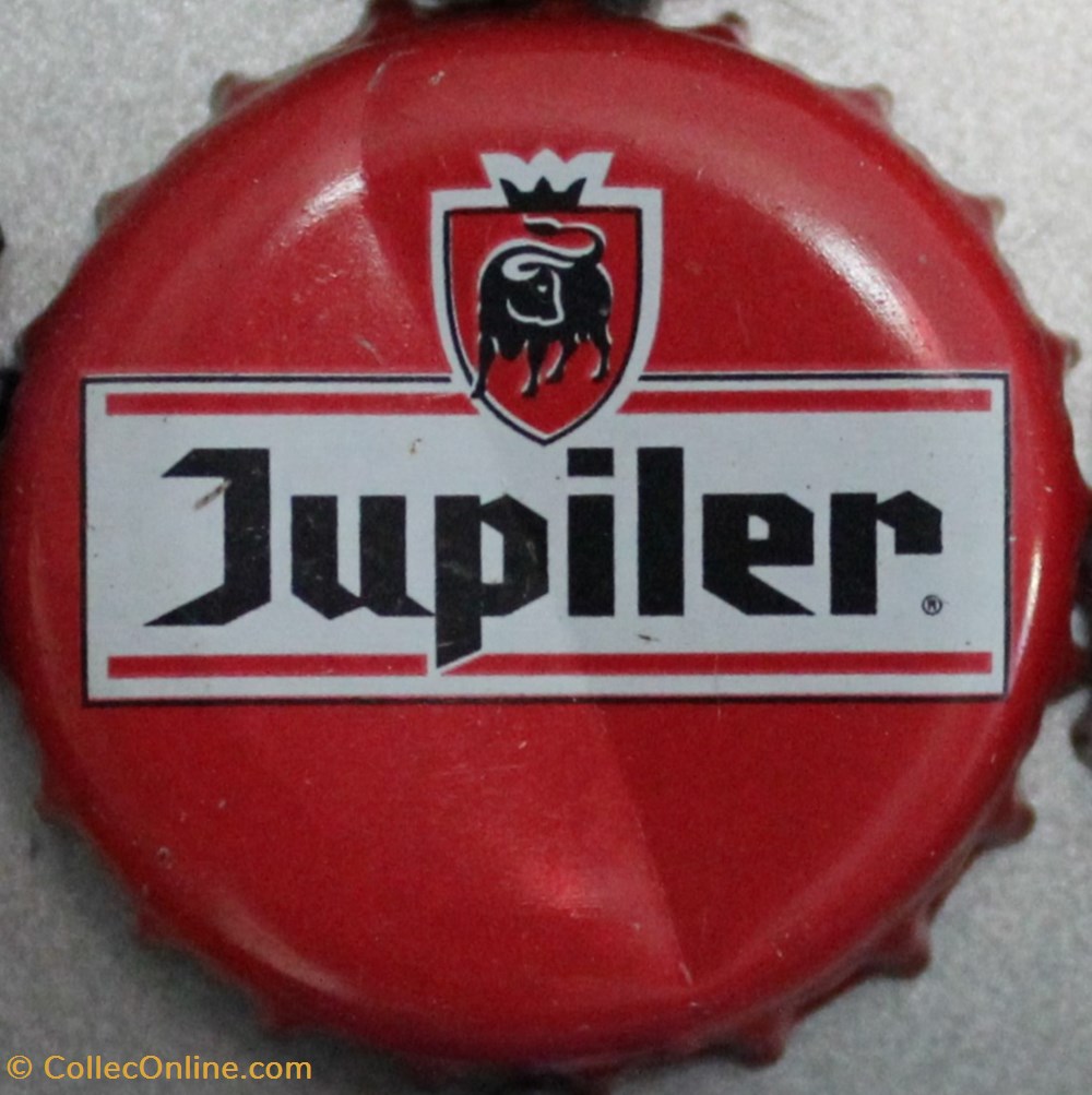 JUPILER capsules muselets biere belgique jupiler