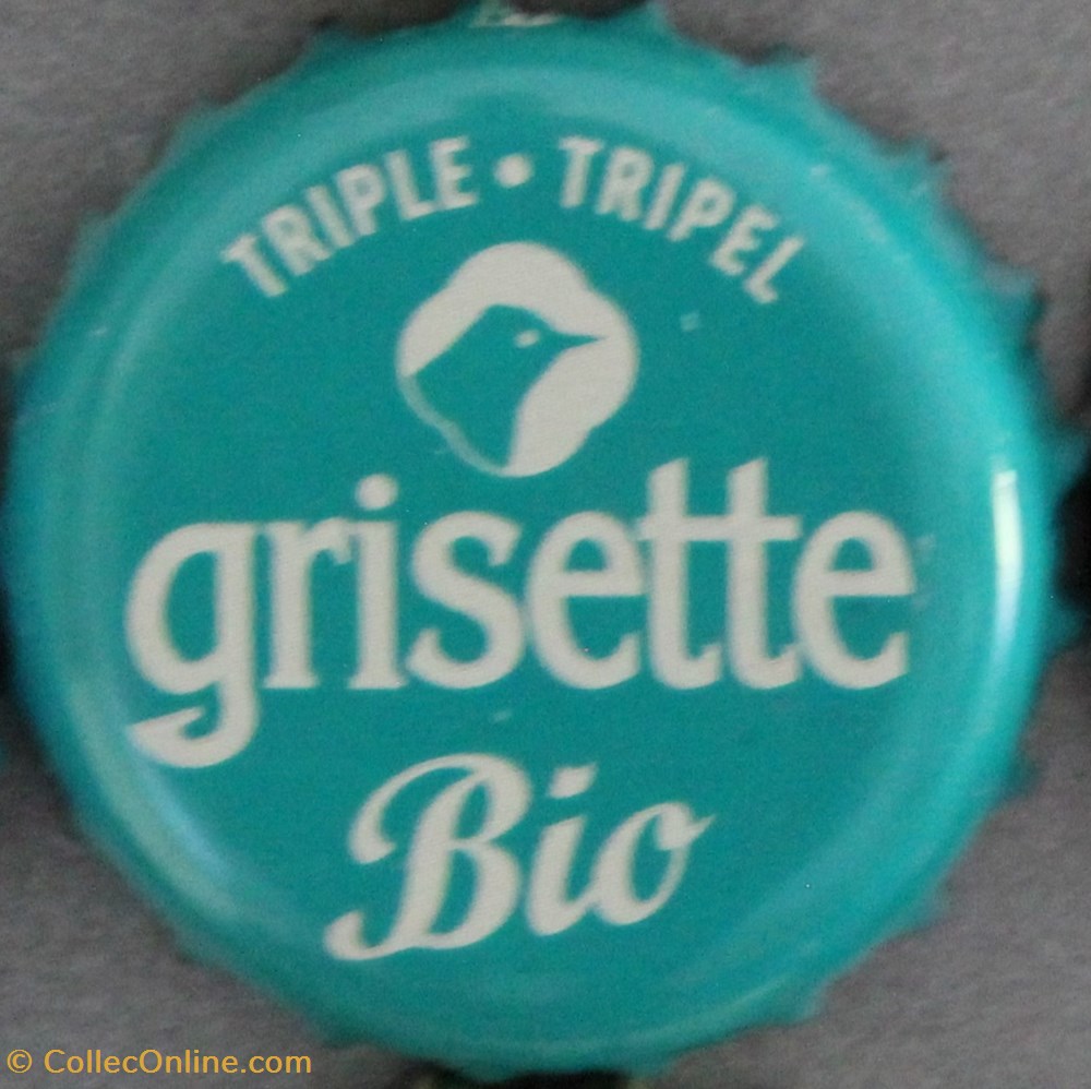 GRISETTE capsules muselets biere belgique grisette