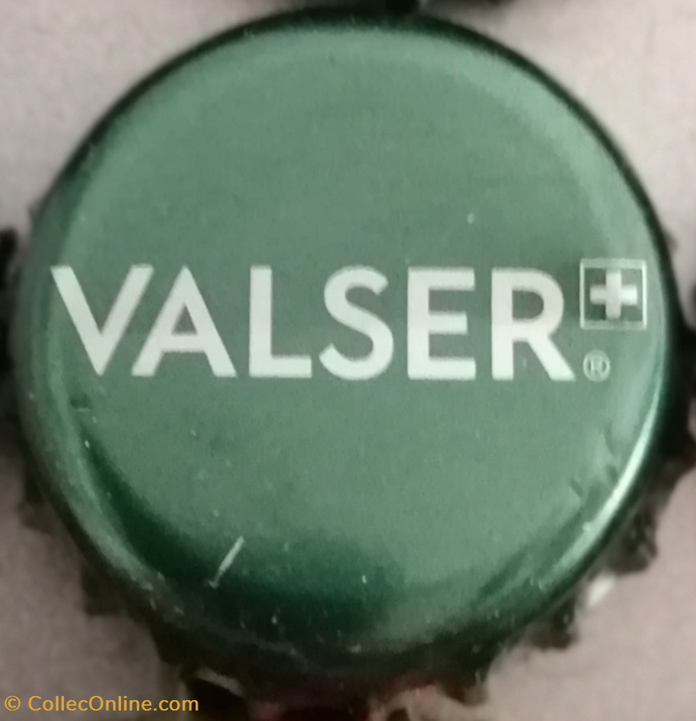 VALSER capsules muselets eau minerale valser