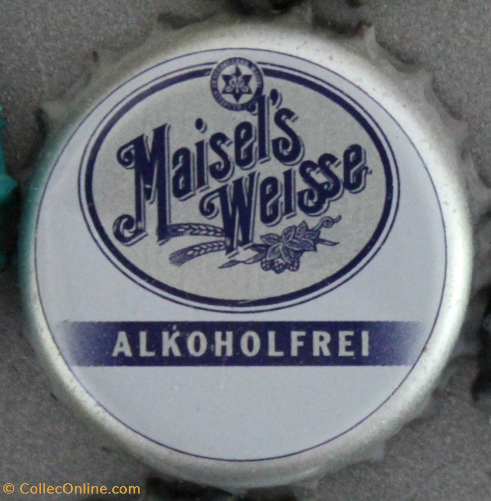 MAISEL'S WEISSE capsules muselets biere allemagne maisel s weisse