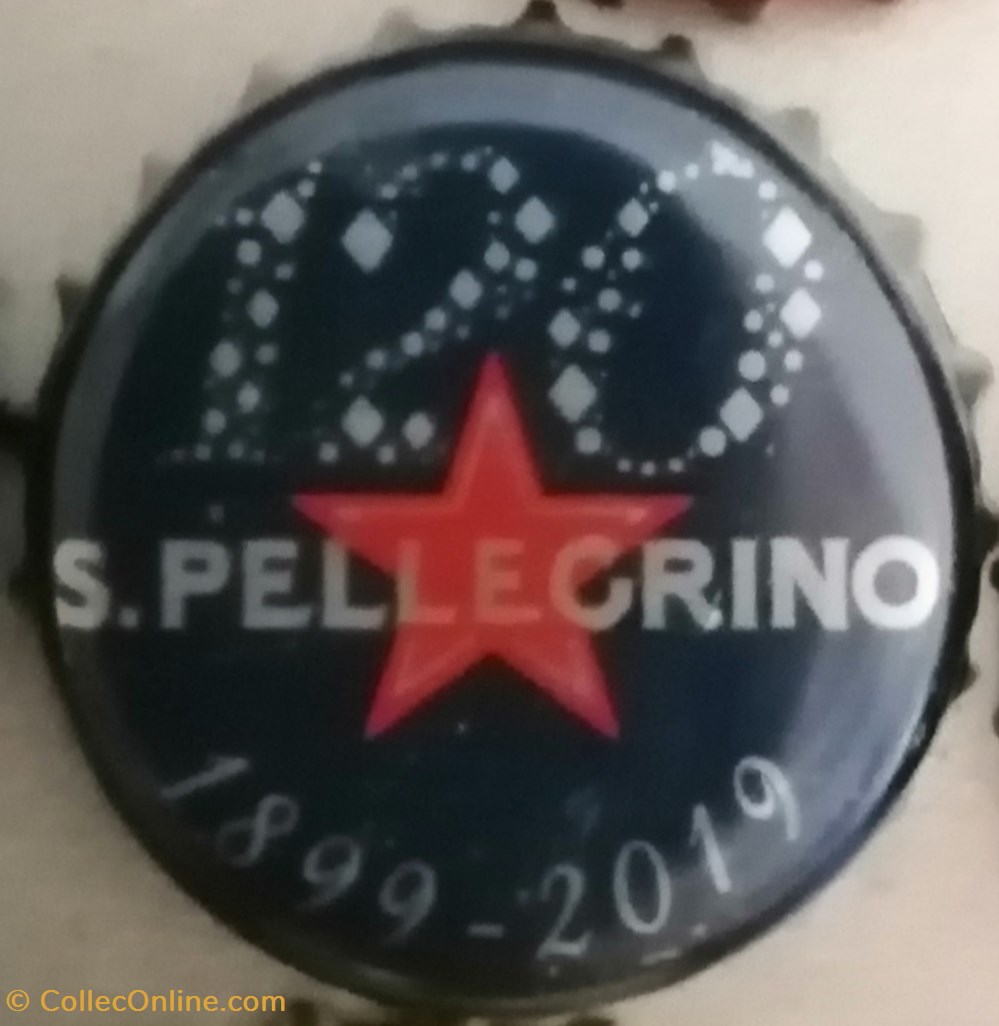 SAN PELLEGRINO capsules muselets eau minerale san pellegrino