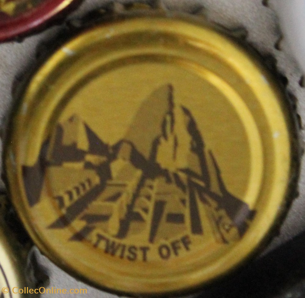 capsules muselets biere perou cusquena dorada