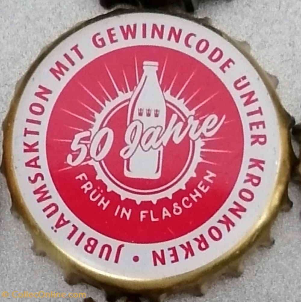 FRÜH capsules muselets biere allemagne fruh