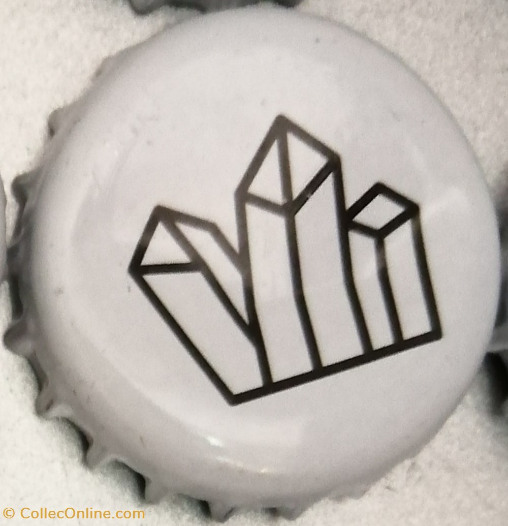 capsules muselets biere various beers serie blanche cristaux brasserie big bang beers france
