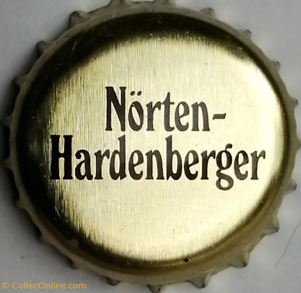 NORTEN HARDENBERGER capsules muselets biere allemagne norten hardenberger