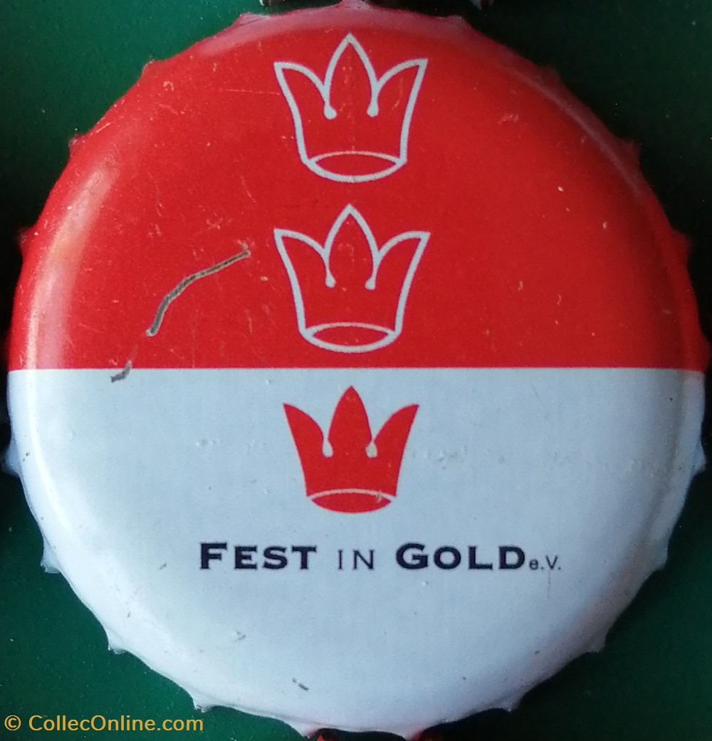 GILDEN KOLSCH rouge Blanche série karneval 2015 3couronnes Fest in gold Allemagne capsules muselets biere gilden kolsch rouge blanche serie karneval 2015 3couronnes fest in gold allemagne