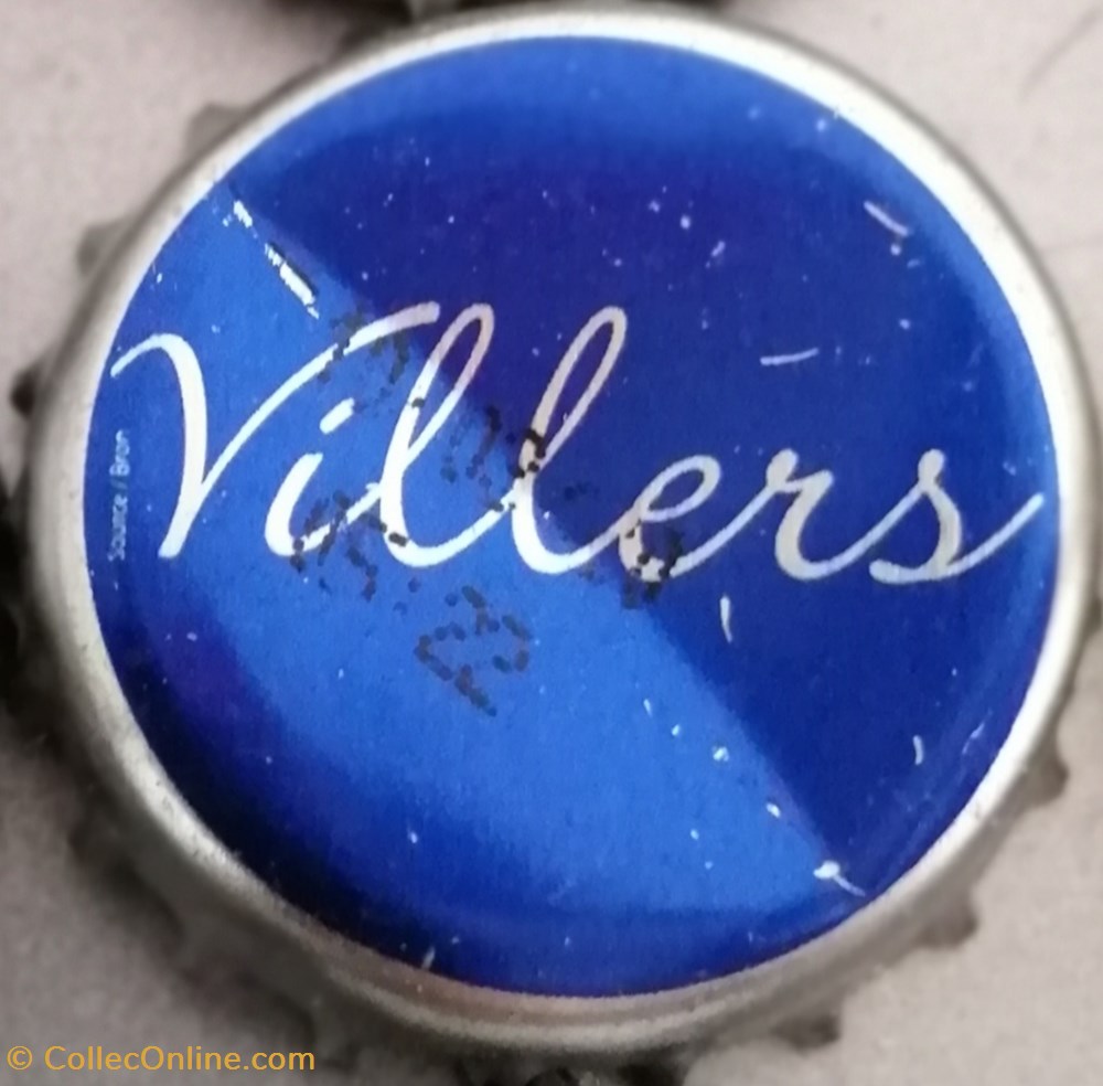 VILLERS capsules muselets eau minerale villers
