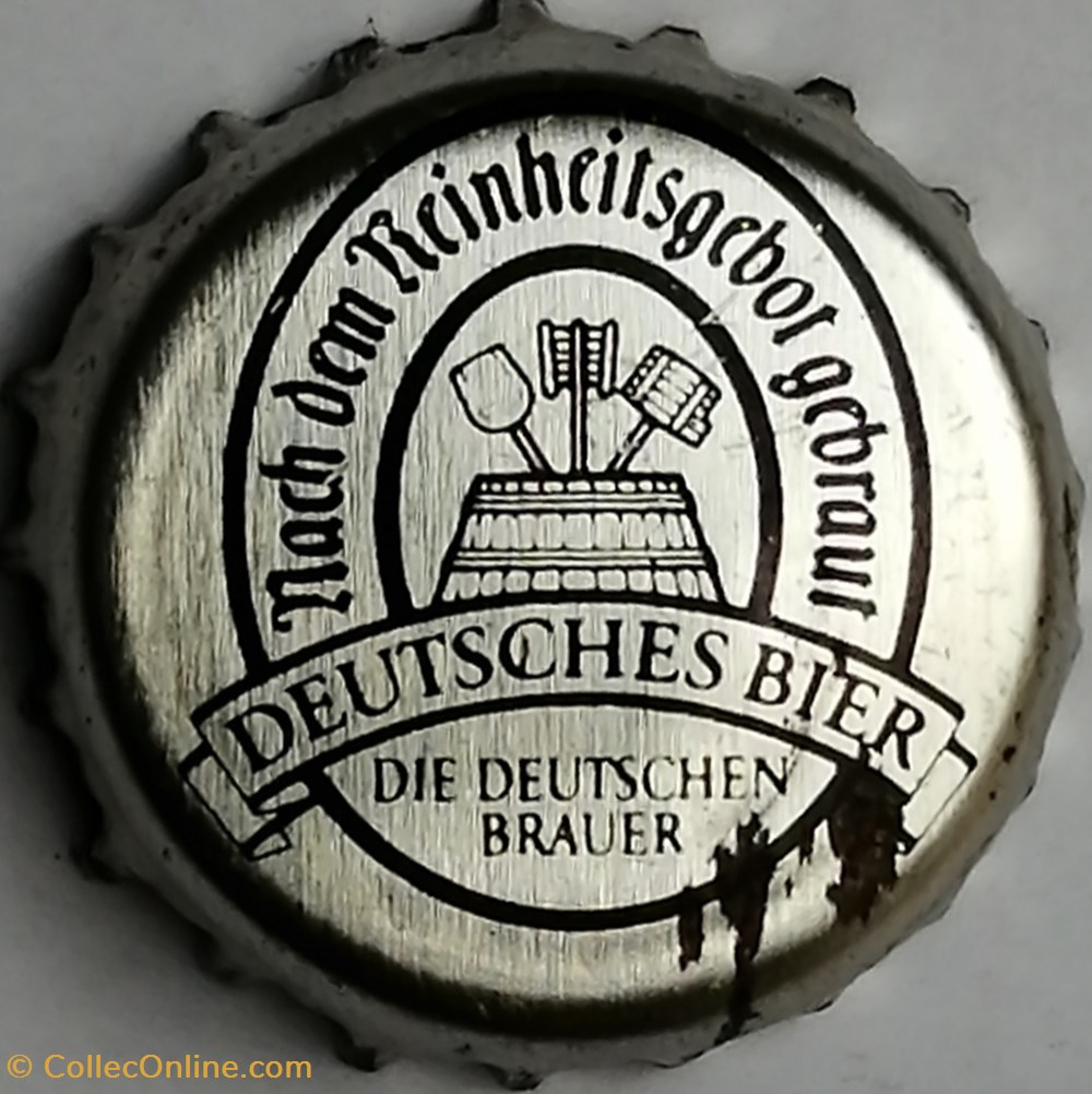DEUTSCHES capsules muselets biere allemagne deutsches