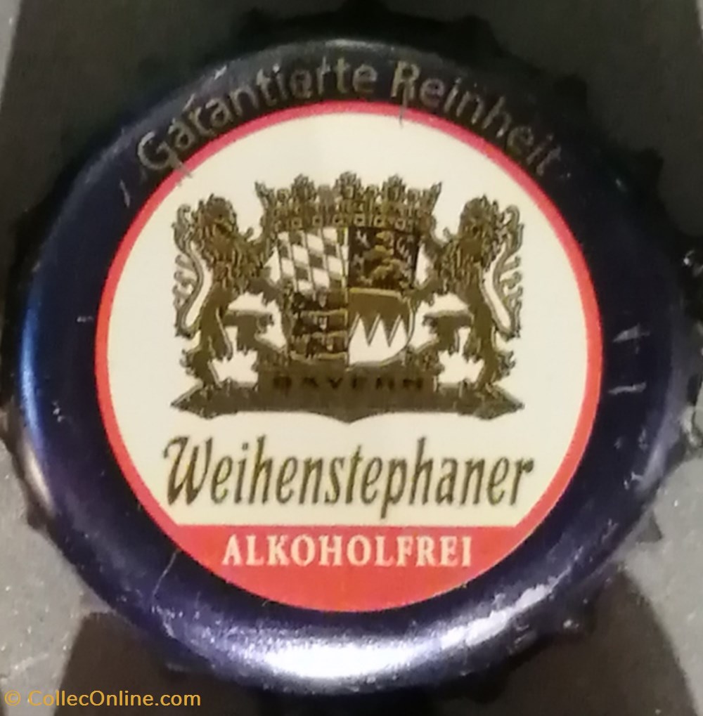 WEIHENSTEPHANER capsules muselets biere allemagne weihenstephaner