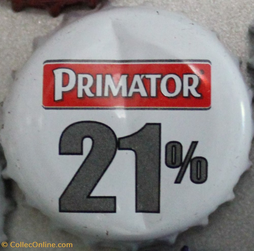 PRIMATOR capsules muselets biere republique tcheque primator