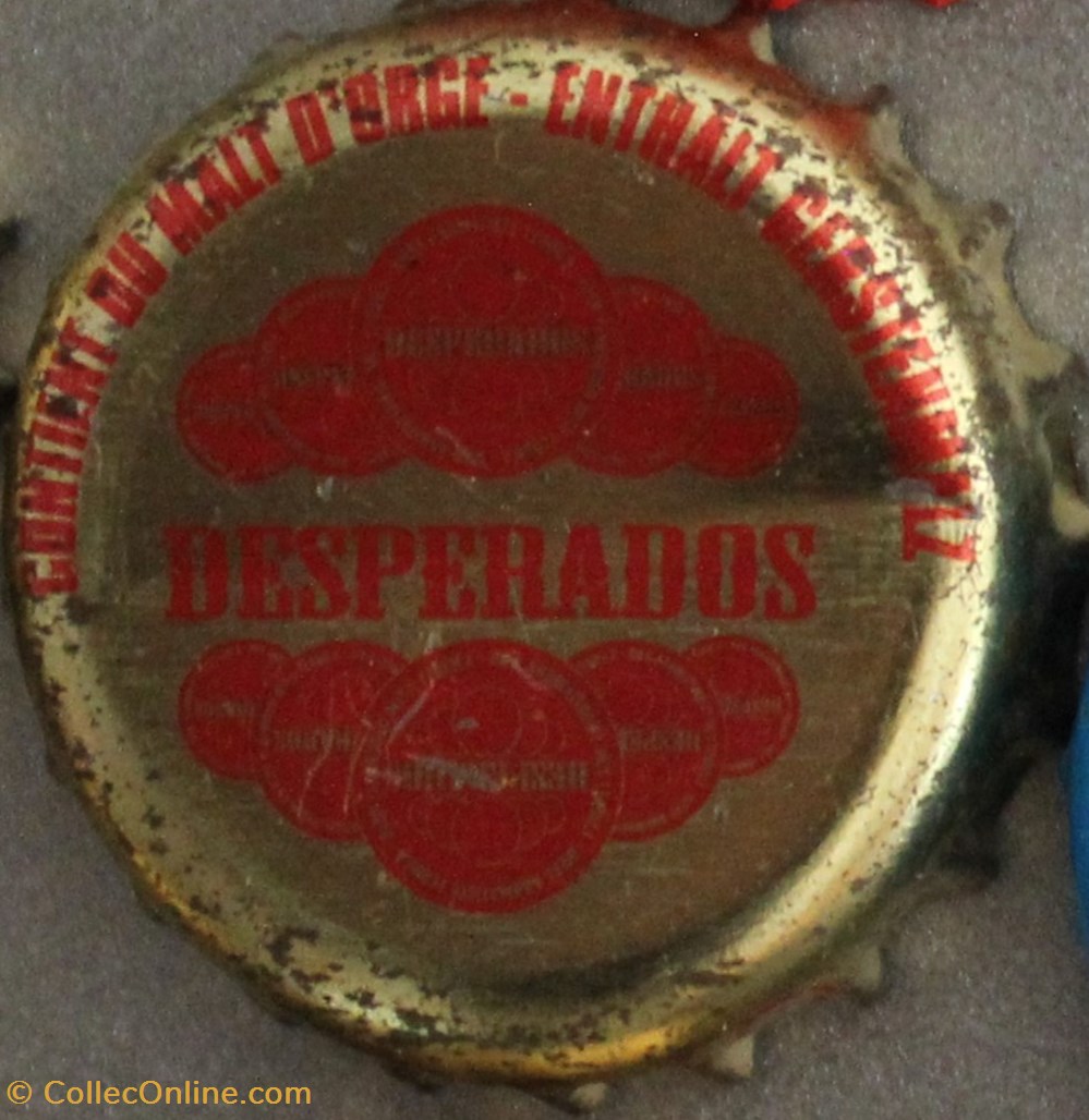 capsules muselets biere france desperados