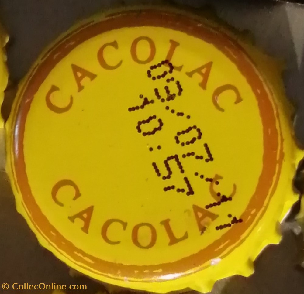 CACOLAC capsules muselets soda et autres boisson cacolac