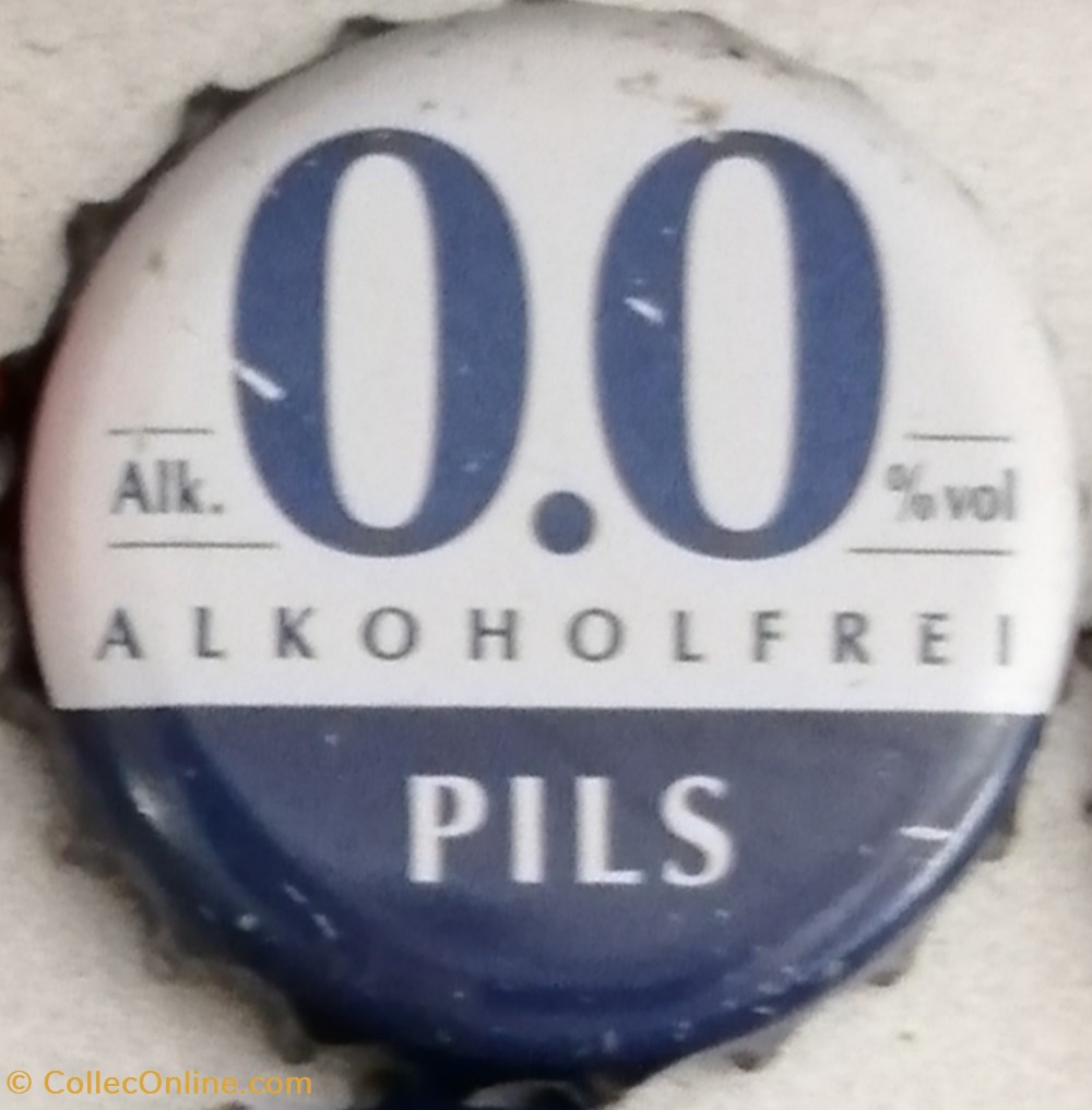 BITBURGER PILS capsules muselets biere allemagne bitburger pils