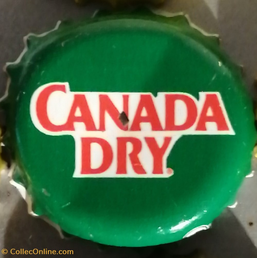 CANADA DRY capsules muselets soda et autres boisson canada dry