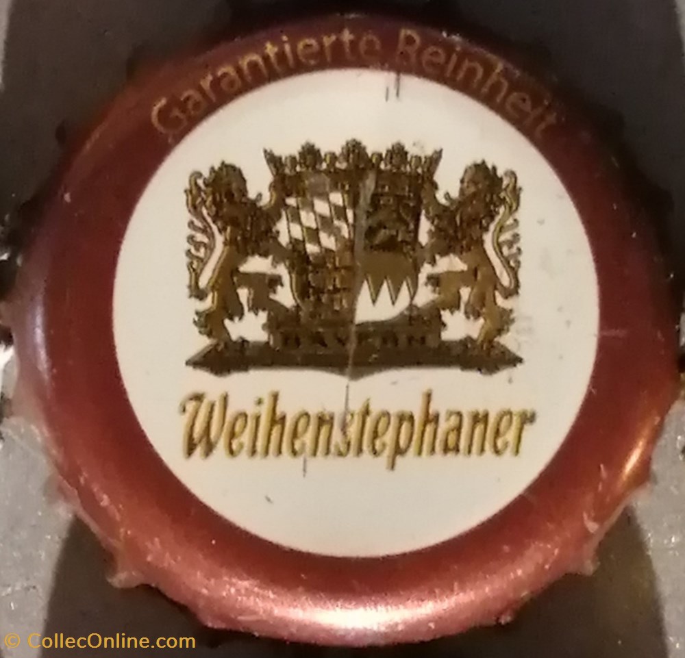 WEIHENSTEPHANER capsules muselets biere allemagne weihenstephaner