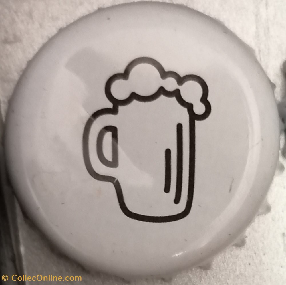 capsules muselets biere various beers serie blanche chope brasserie big bang beers france