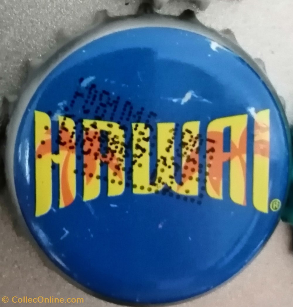 HAWAÏ capsules muselets soda et autres boisson hawai